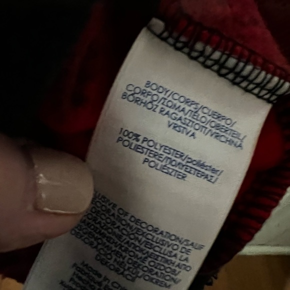 Nwt- chaps-Men’s 1/4 zip, fleece top - Picture 6 of 6